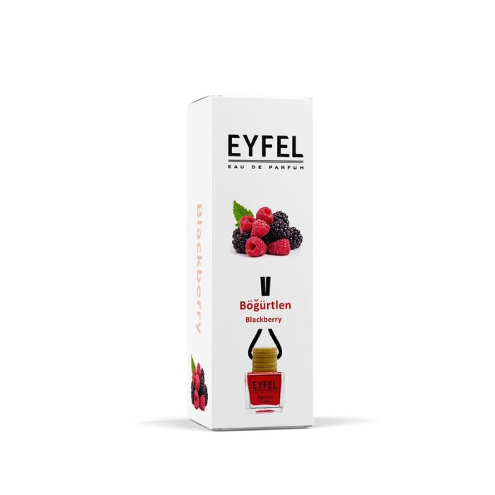 خوشبوکننده هوا خودرو ایفل مدل کول واتر و شاتوت کد Cool Water-Blackberry حجم 10 میلی‌ لیتر بسته 2 عددی