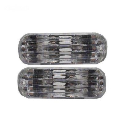 طلق چراغ راهنما داخل سپر خودرو چیکال مدل P-161 مناسب برای پراید 141 بسته 2 عددی