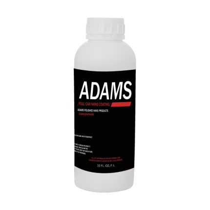 محلول نانو آبگریز و سرامیک فوری بدنه و شیشه خودرو آدامز مدل concentrate حجم 1000 میلی لیتر