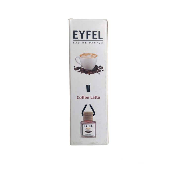 خوشبوکننده هوا خودرو ایفل مدل کافه لته و فرشته کد Coffe Latte-Angel حجم 10 میلی‌ لیتر بسته 2 عددی
