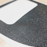 برچسب قاب چراغ سقفی خودرو کد 10808E مناسب برای پژو 207