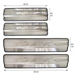 پارکابی کد SSTT11 مناسب خودرو تیبا مجموعه 4 عددی
