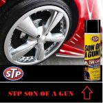 اسپری تمیز کننده لاستیک خودرو اس تی پی کد stp3 حجم 650 میلی لیتر بسته 3 عددی