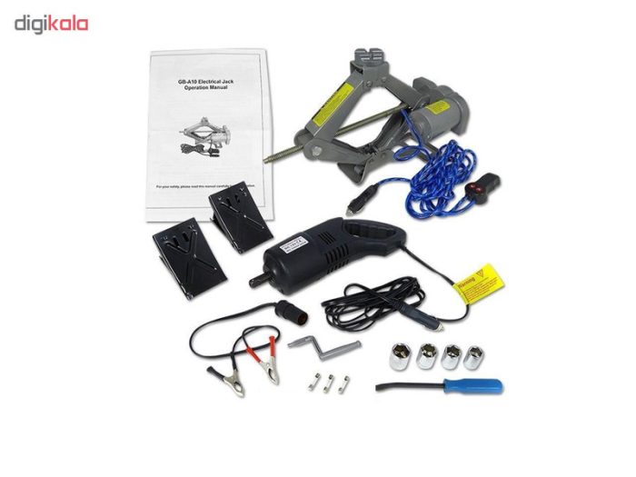 جک و بکس برقی خودرو مدل JFE-2001-01KIT کارتن 2 عددی