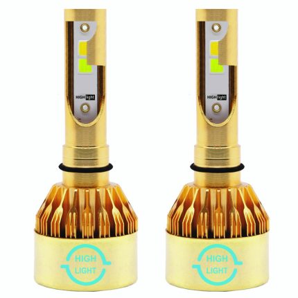 لامپ هدلایت خودرو هایلایت مدل D9+H4 دورنگ بسته 2 عددی