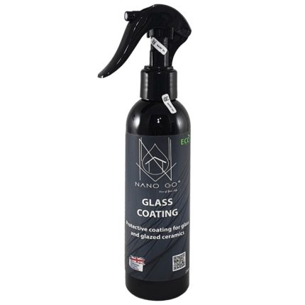 اسپری نانو سرامیک و آبگریز شیشه خودرو نانوگو مدل GLASS-GOATING حجم 250 میلی لیتر