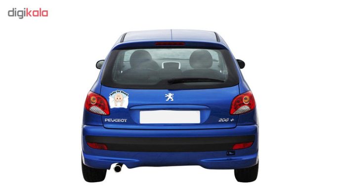برچسب بدنه خودرو گراسیپا طرح نوزاد کد G-215