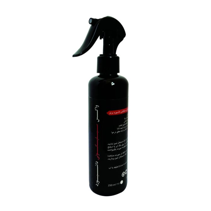 اسپری واکس داشبورد پرتو مدل D250t حجم 250 میلی لیتر