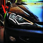 چراغ جلو خودرو مدل pe-200 مناسب برای پژو 206 بسته 2 عددی
