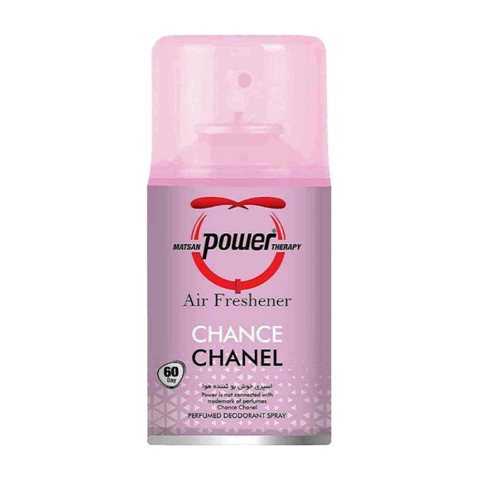 اسپری خوشبو کننده خودرو پاور مدل chanel حجم 260 میلی لیتر