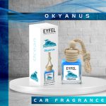 خوشبو کننده خودرو ایفل مدل اقیانوس و گل باغچه کد 02 بسته 2 عددی