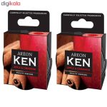 خوشبو کننده خودرو آرئون مدل Ken بسته دو عددی