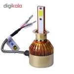 هدلایت لامپ خودرو D9 مدل H1 بسته 2 عددی