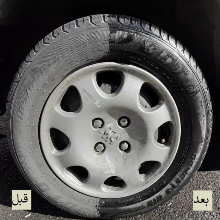 اسپری واکس لاستیک خودرو اتولایف مدل v10 حجم 300 میلی لیتر