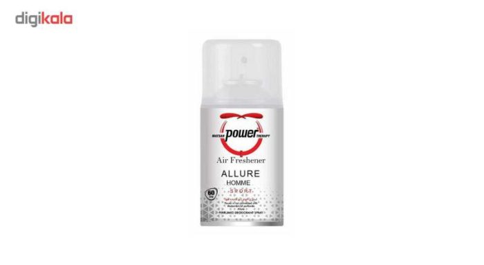 اسپری خوشبو کننده خودرو پاور مدل allure homme حجم 260 میلی لیتر