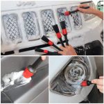 مجموعه 5 عددی برس دیتیلینگ کروکودیل کد 43 به همراه اسفنج سارین