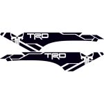 برچسب خودرو طرح TRD آفرود