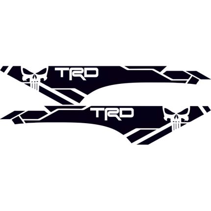 برچسب خودرو طرح TRD آفرود