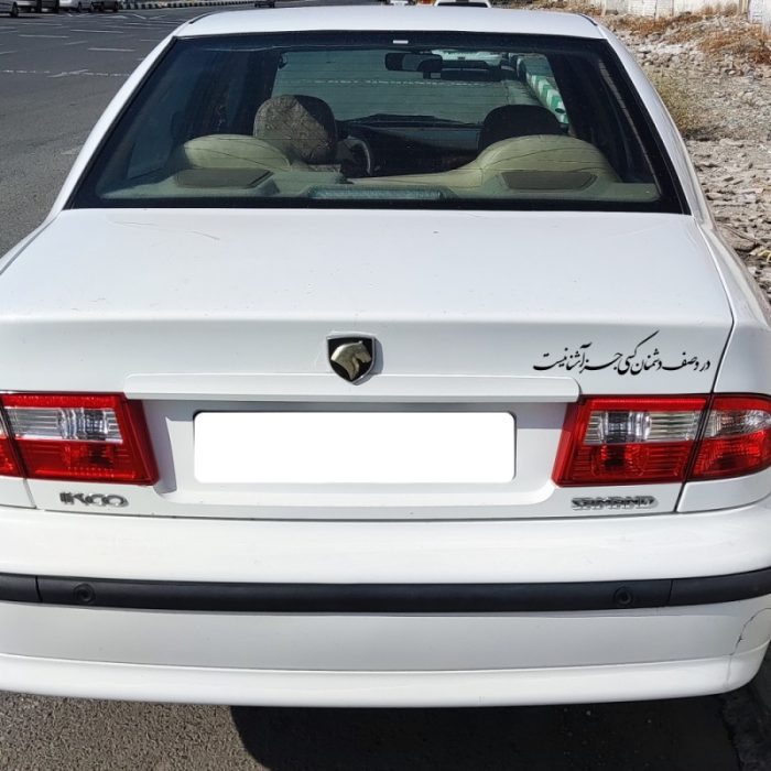 برچسب بدنه خودرو طرح در وصف دشمنان کسی جز آشنا نیست کد MT-B389