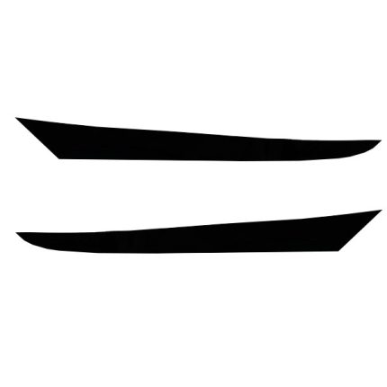 برچسب ابرویی چراغ جلو خودرو کوکلان مدل ahk12 مناسب برای پژو 206 بسته دو عددی