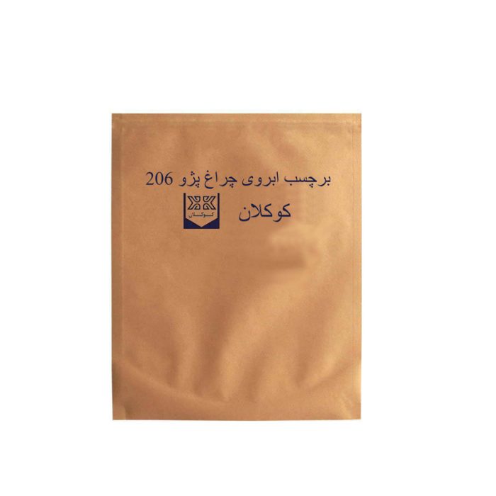 برچسب ابرویی چراغ جلو خودرو کوکلان مدل ahk12 مناسب برای پژو 206 بسته دو عددی