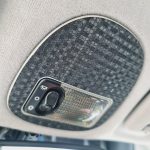 برچسب قاب چراغ سقفی خودرو کد 10808F مناسب برای پژو 207 بسته 5 عددی