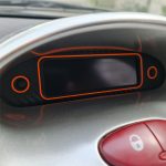 برچسب قاب ساعت خودرو مدل تایپ B کد 10705 مناسب برای پژو 206