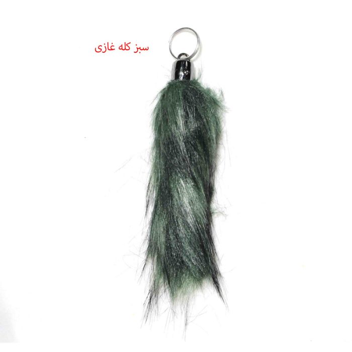 جاسوئیچی و آویز خودرو مدل دم روباه کد 35