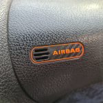 برچسب خودرو طرح ایربگ کد 10806C مناسب برای پژو 206