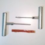 کیت پنچر گیری لاستیک خودرو تایگر مدل فلزی