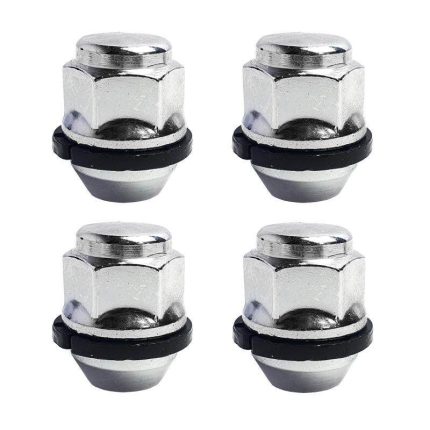 مهره چرخ خودرو چیکال مدل P-28 مناسب برای کوییک بسته 4 عددی