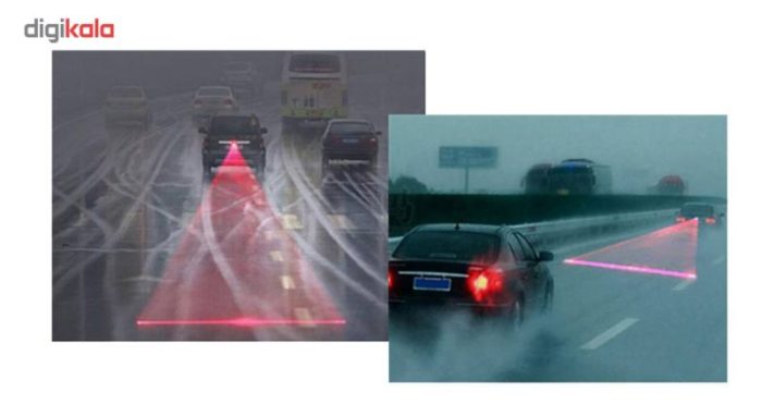 چراغ مه شکن عقب خودرو مدل Laser Fog