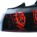ست حلقه فلکسی چراغ جلو مدل red.ty بسته 4 عددی
