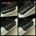 برچسب پارکابی خودرو کد SK09 مناسب برای آریزو 5 مجموعه 4 عددی