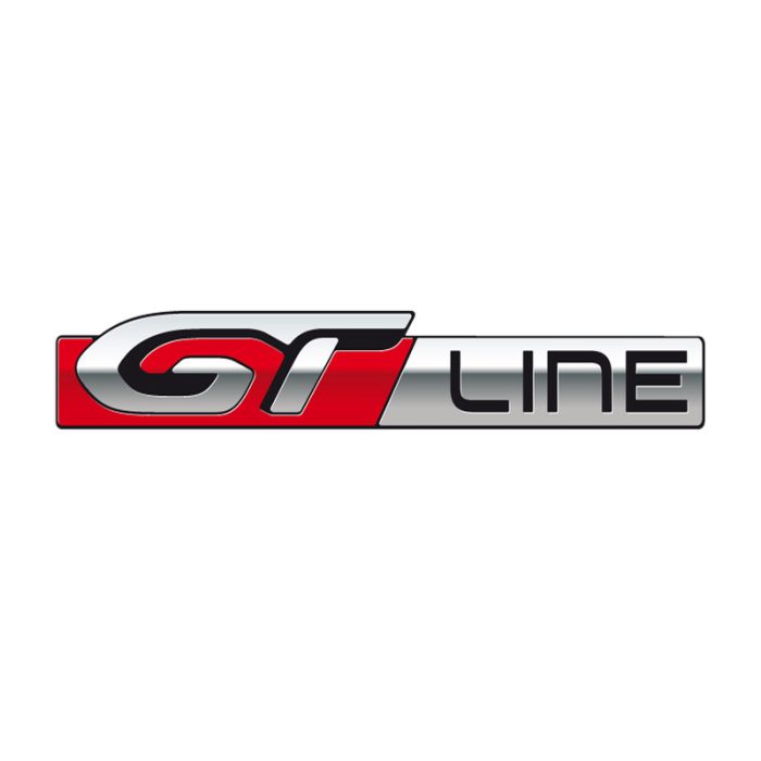 آرم خودرو طرح GT Line مدلG111 مناسب برای پژو 2008