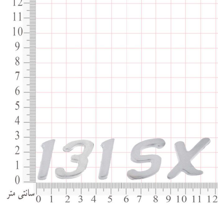 آرم عقب خودرو آراکس یدک مدل AY-3083 مناسب برای پراید 131sx