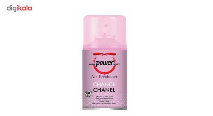 اسپری خوشبو کننده خودرو پاور مدل chanel حجم 260 میلی لیتر