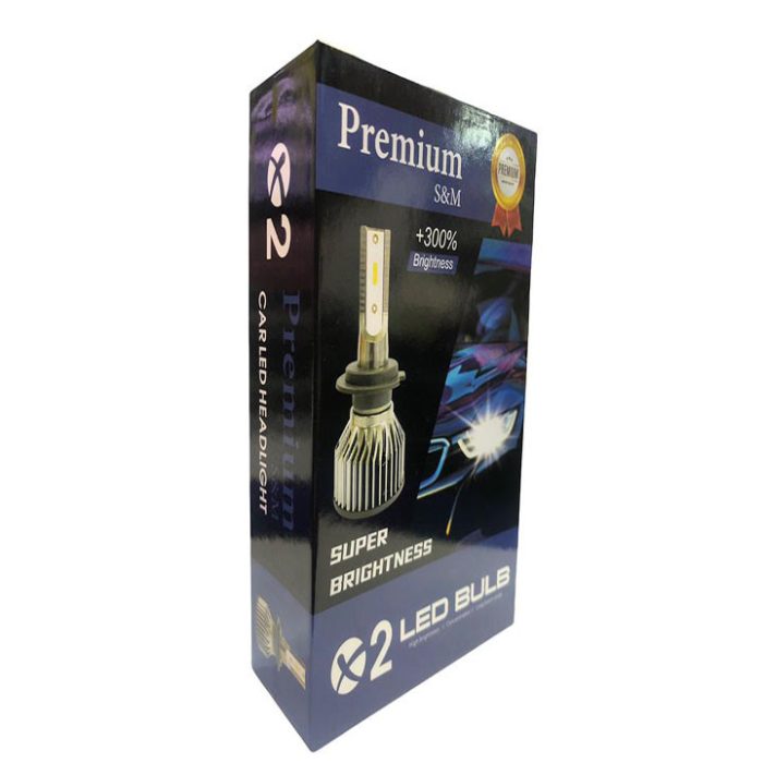 لامپ هدلایت خودرو پرمیوم مدل h7 بسته 2 عددی