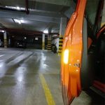 برچسب شبرنگ هشدار باز بودن درب خودرو رفلکتر مدل R7YPR مناسب برای پراید بسته 4 عددی