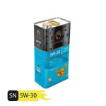 روغن موتور خودرو مگلوب مدل GOLDEN TEC 5W30 حجم 5 لیتر