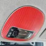 برچسب قاب چراغ سقفی خودرو کد 10808D مناسب برای پژو 207