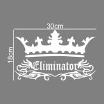 برچسب بدنه خودرو ماتریسیو طرح eliminator کد M154