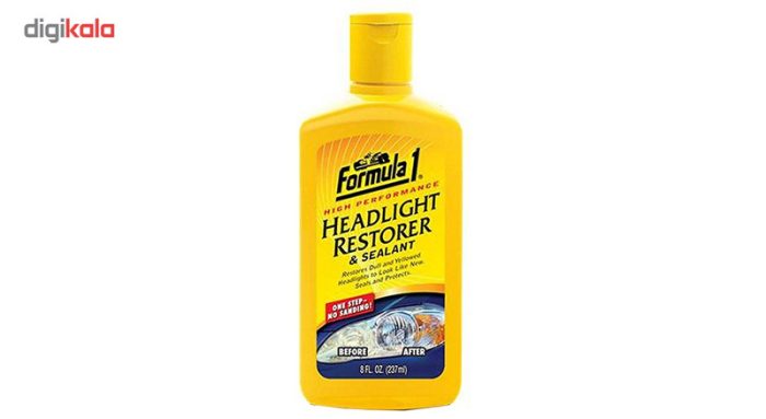 محلول پاک کننده چراغ های خودرو فرمول وان مدل Headlight Restorer 686171 - حجم 237 میلی لیتر
