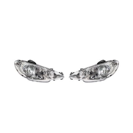 چراغ جلو گروه پژوهش صنعت مدرن کد RL206 مناسب برای پژو 206 بسته دو عددی