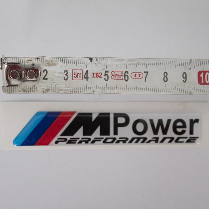 برچسب خودرو مدل ژله ای کد M-Power-W