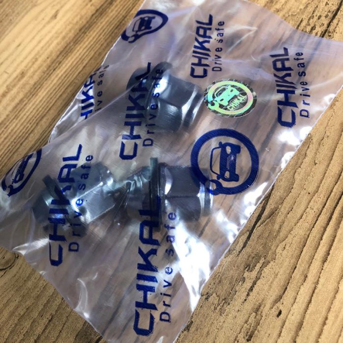 مهره چرخ خودرو چیکال مدل P-28 مناسب برای کوییک بسته 4 عددی