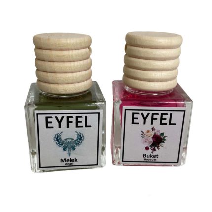 خوشبوکننده هوا خودرو ایفل مدل دسته گل و آنجل کد Bouquet-Angel حجم 10 میلی‌ لیتر بسته 2 عددی