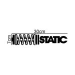 برچسب بدنه خودرو ماتریسیو طرح static کد M245