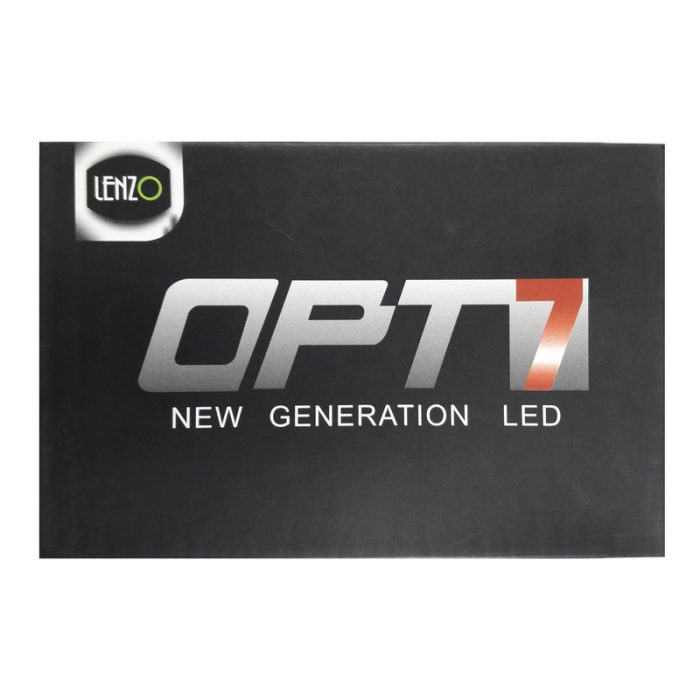 لامپ هدلایت لنزو مدل H7 کد opt7 بسته دو عددی