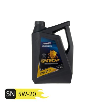 روغن موتور خودرو آیسین مدل 5W-20 SN PLUS حجم 4000 میلی لیتر